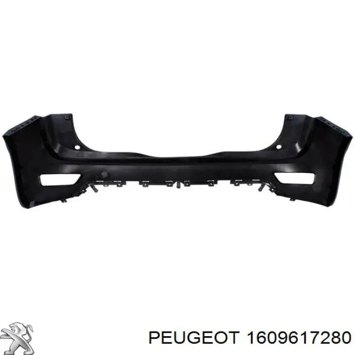 1609617280 Peugeot/Citroen Defensa trasero