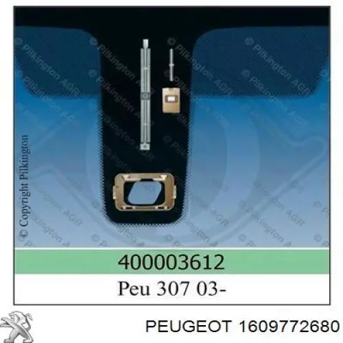 1609772680 Peugeot/Citroen parabrisas