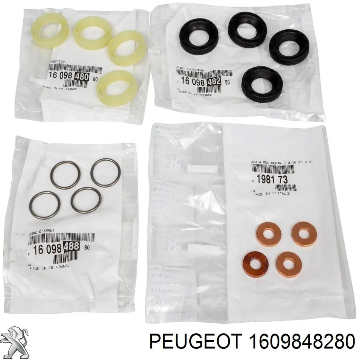 Comprar 1609848280 Peugeot/Citroen Junta de inyectores