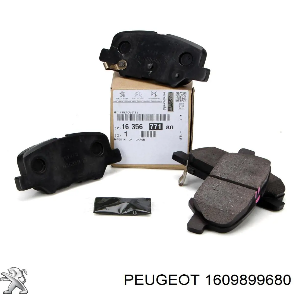 Comprar 1609899680 Peugeot/Citroen Pastillas de freno traseras