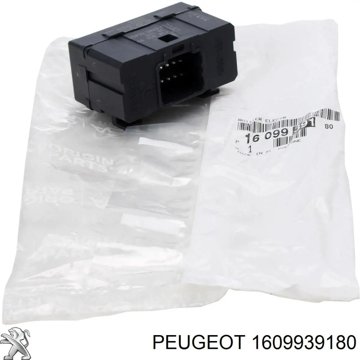 1609939180 Peugeot/Citroen Relé de calefacción de asiento