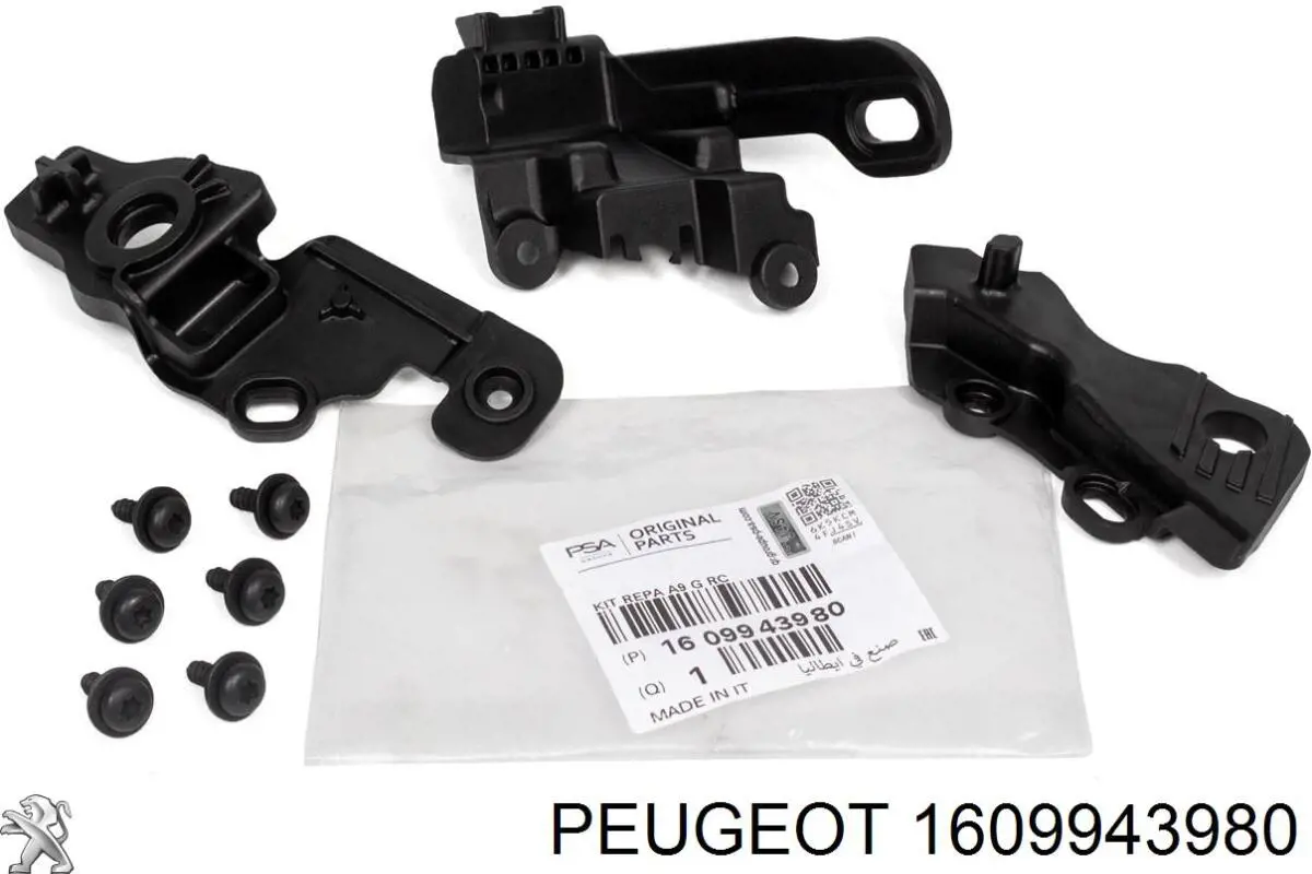 Comprar 1609943980 Peugeot/Citroen Soporte de fijación del faro delantero izquierdo