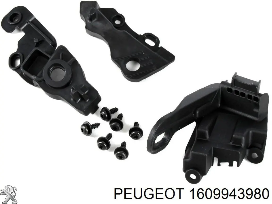 Comprar 1609943980 Peugeot/Citroen Soporte de fijación del faro delantero izquierdo