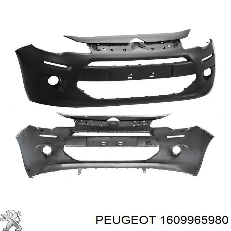 1609965980 Peugeot/Citroen Paragolpes delantero