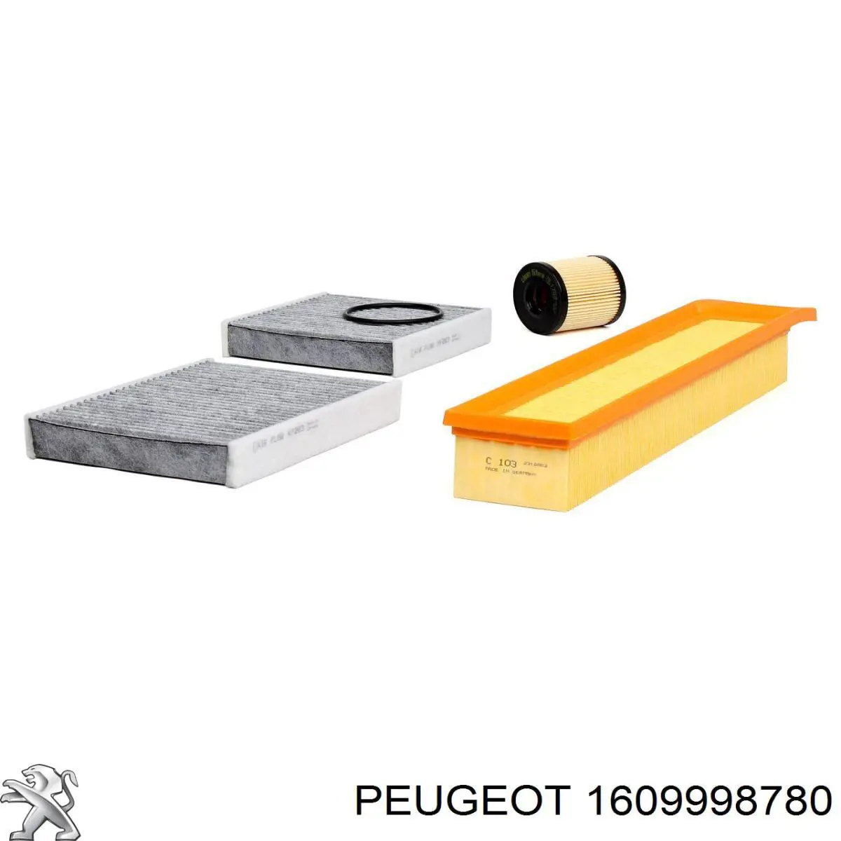 Filtro de polen Peugeot/Citroen 1609998780
