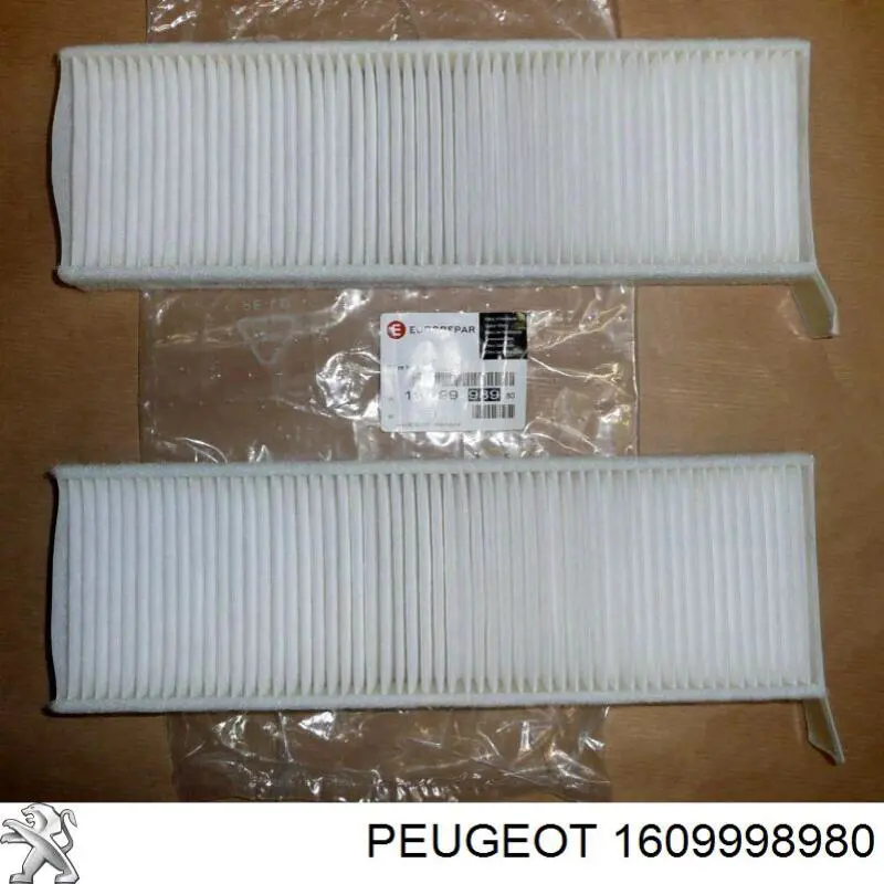 Filtro de cabina Peugeot/Citroen 1609998980 precio, desde 11,07 EUR