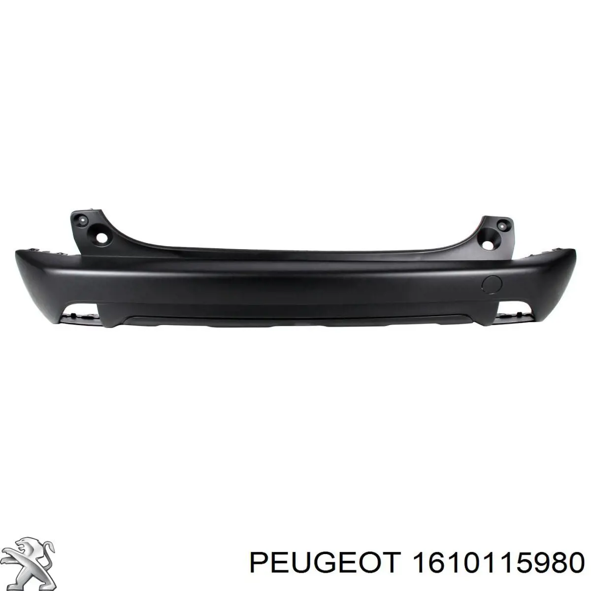 1610115980 Peugeot/Citroen Defensa trasero