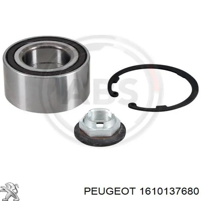 Cojinete de rueda delantero Peugeot/Citroen 1610137680 precio, desde 38,46 EUR