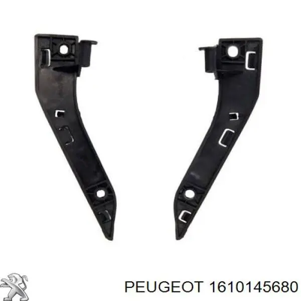 Kit de soportes/fijaciones del parachoques delantero 1610145680 Peugeot/Citroen