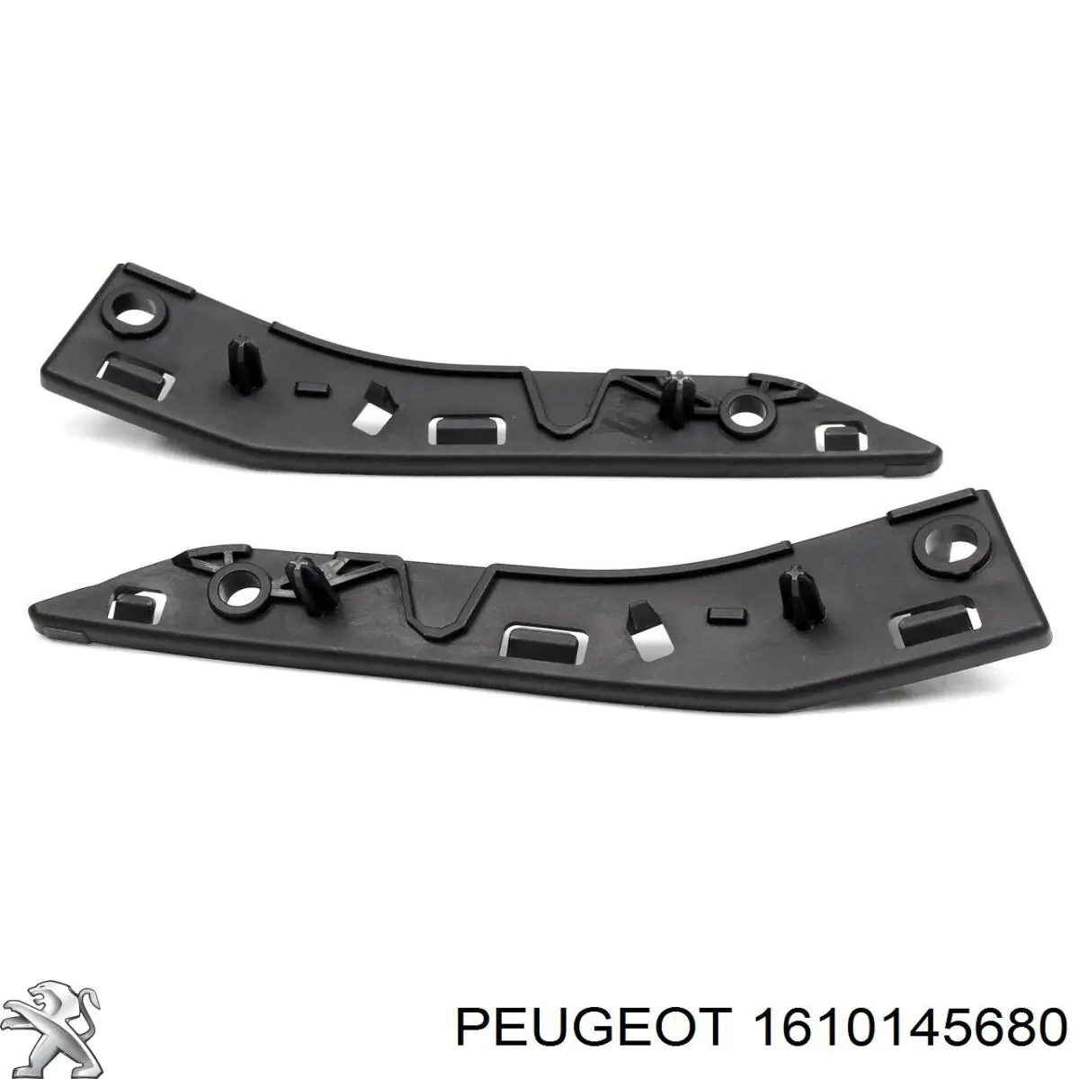 1610145680 Peugeot/Citroen Kit de soportes/fijaciones del parachoques delantero