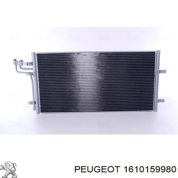 Comprar 1610159980 Peugeot/Citroen Condensador de aire acondicionado