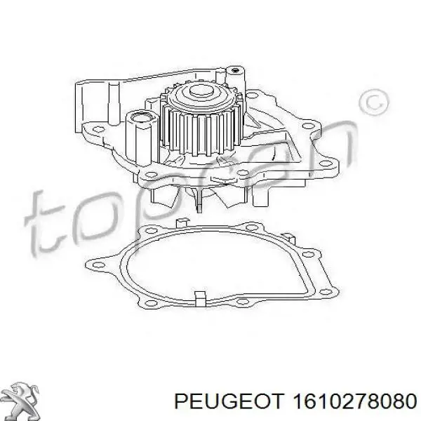 Bomba de agua 1610278080 Peugeot/Citroen