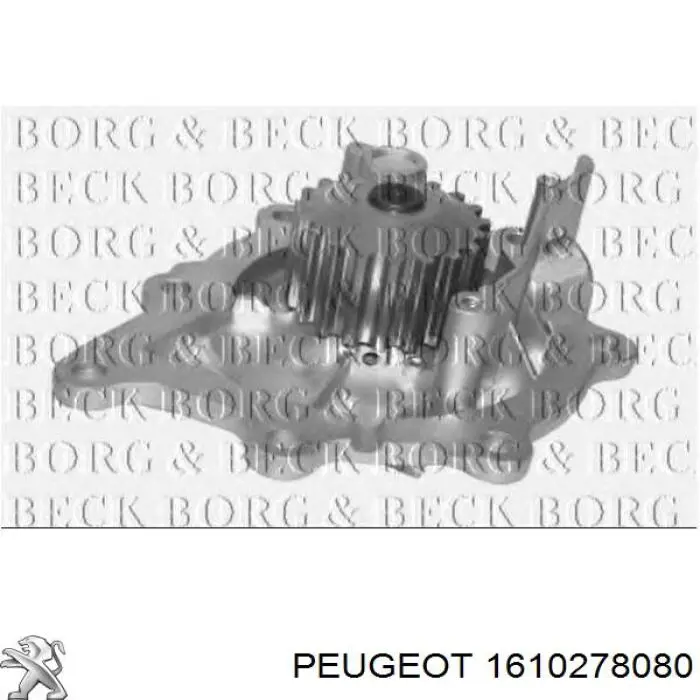 Comprar 1610278080 Peugeot/Citroen Bomba de agua para motor