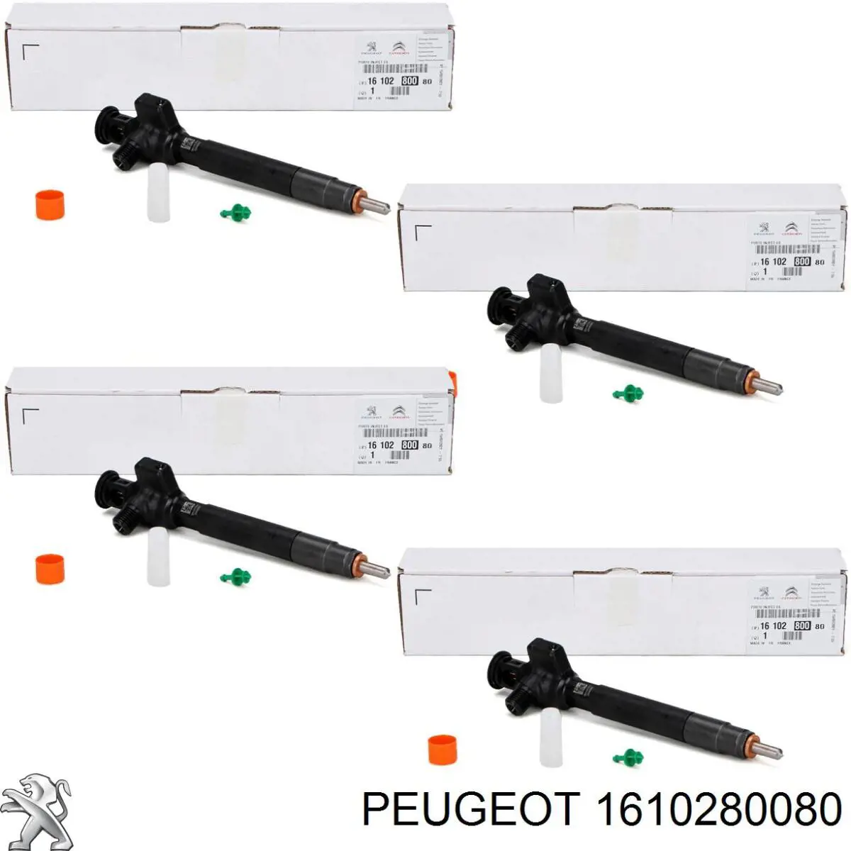 Inyectores Peugeot/Citroen 1610280080 precio, desde 265,76 EUR