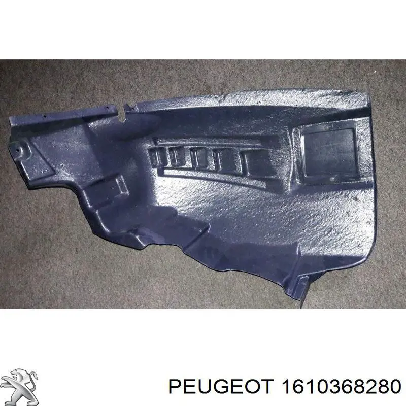 1610368280 Peugeot/Citroen guardabarros interior, aleta delantera, derecho