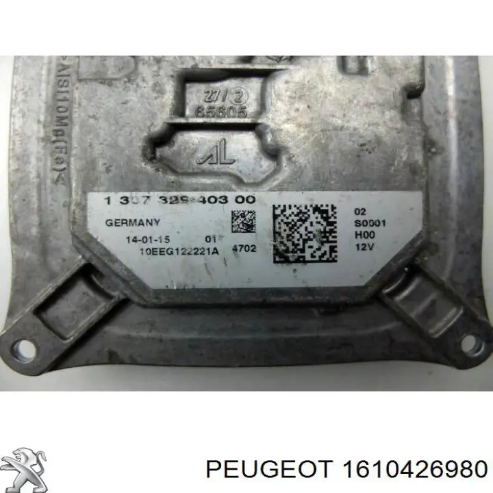 1610426980 Peugeot/Citroen Módulo de control de luces de faros (ECU)