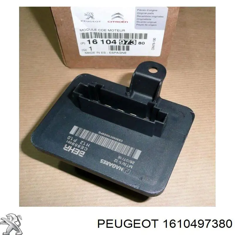 Resitencia, ventilador habitáculo para Peugeot 508 (FB, FH, F3)