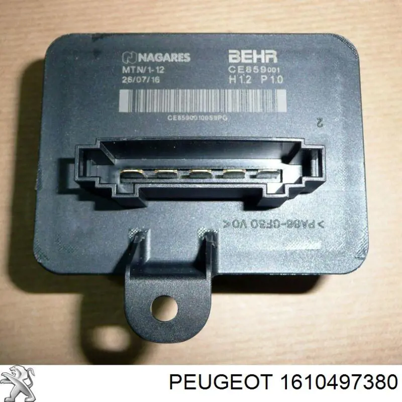1610497380 Peugeot/Citroen Resistencia de calefacción