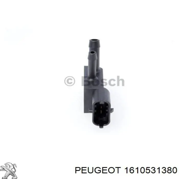Sensor, presión gas de escape Peugeot/Citroen 1610531380