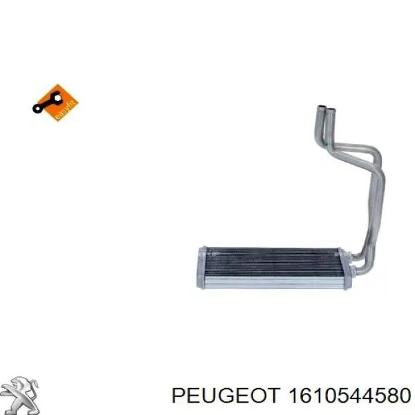 1610544580 Peugeot/Citroen radiador de calefacción