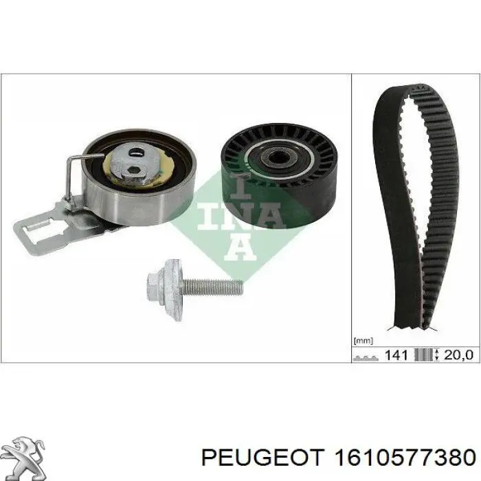 Comprar 1610577380 Peugeot/Citroen Tensor, correa de distribucion