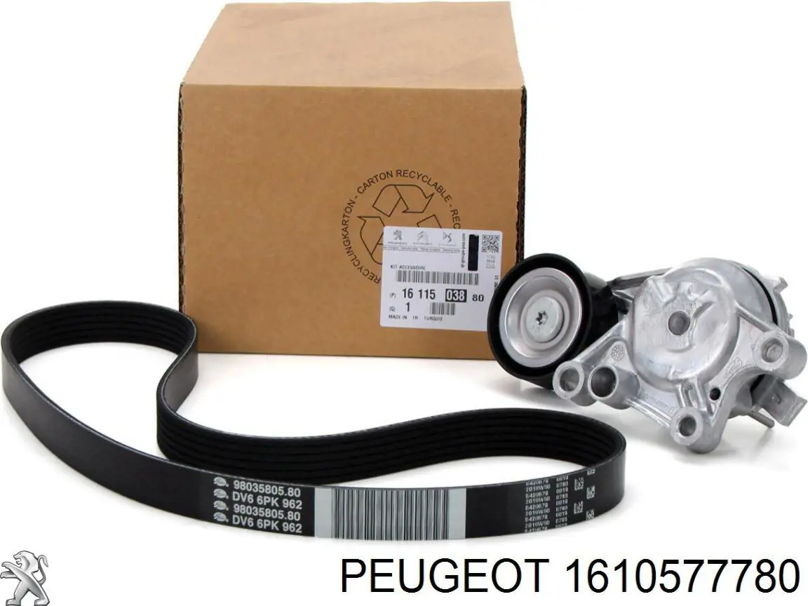 Juego de correas dentadas Peugeot/Citroen 1610577780 precio, desde 98,51 EUR