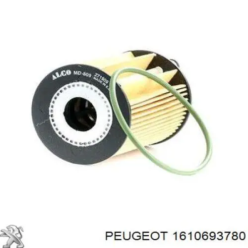 Filtro de aceite Peugeot/Citroen 1610693780 precio, desde 7,12 EUR