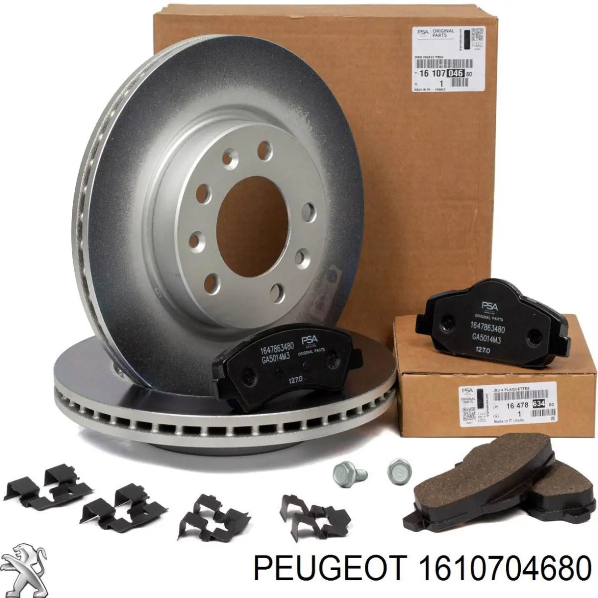 1610704680 Peugeot/Citroen Discos