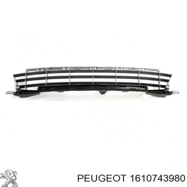 Rejilla de ventilación, paragolpes delantero, central Peugeot/Citroen 1610743980 precio, desde 37,18 EUR