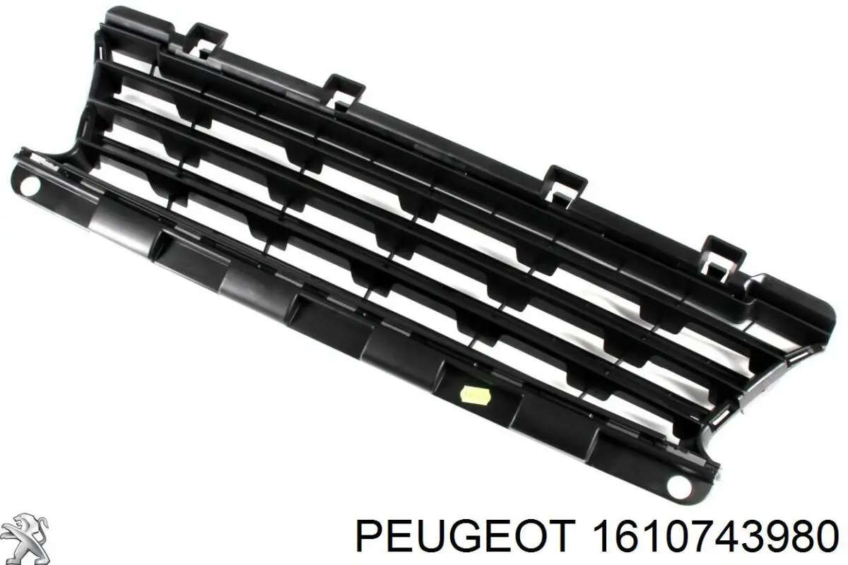 1610743980 Peugeot/Citroen Rejilla de ventilación, parachoques delantero, central