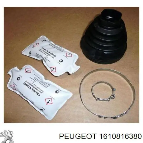 1610816380 Peugeot/Citroen fuelle, árbol de transmisión delantero interior