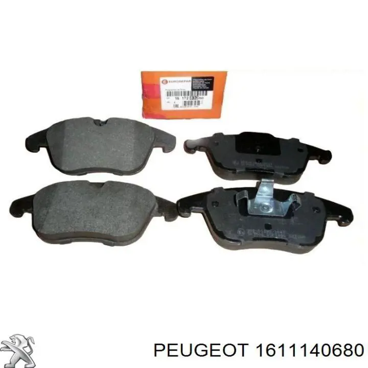 Pastillas freno delanteras Peugeot/Citroen 1611140680 precio, desde 18,86 EUR