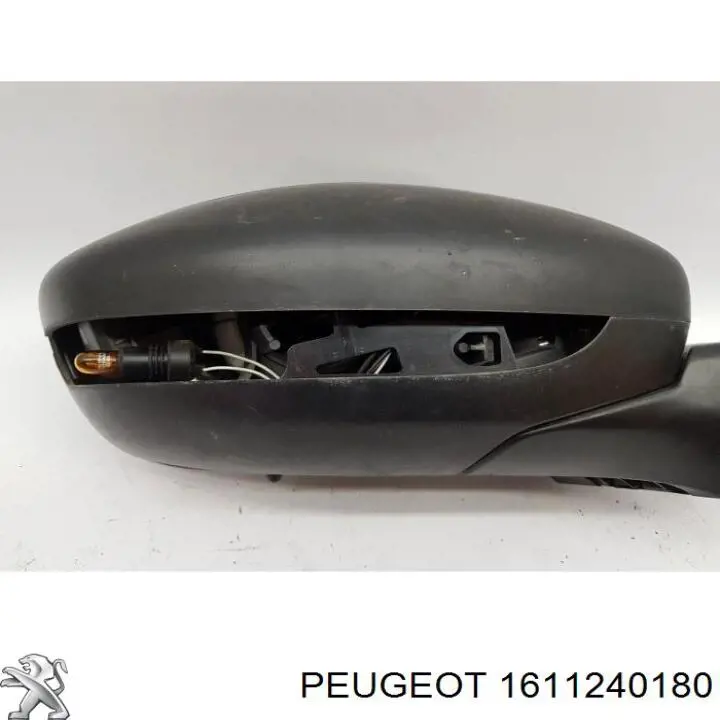 Espejo de retrovisor derecho 1611240180 Peugeot/Citroen