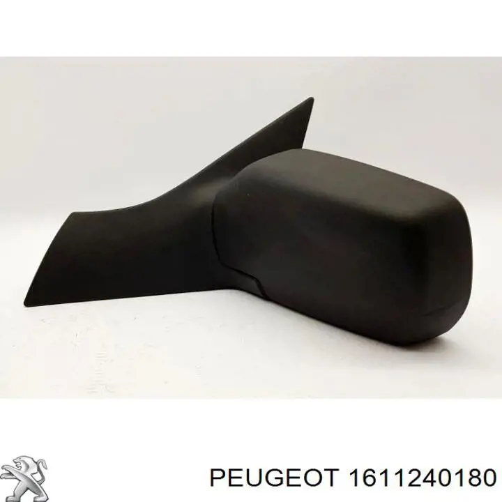 Espejo de retrovisor derecho 1611240180 Peugeot/Citroen