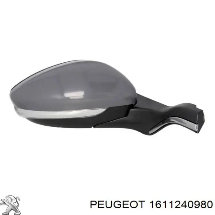 Espejo retrovisor derecho Peugeot/Citroen 1611240980 precio, desde 152,46 EUR