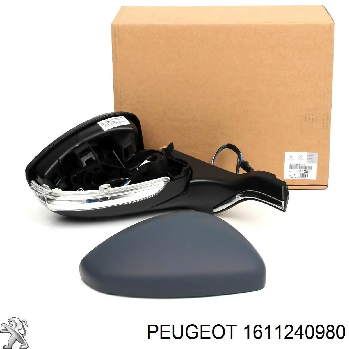 Comprar 1611240980 Peugeot/Citroen Espejo de retrovisor derecho
