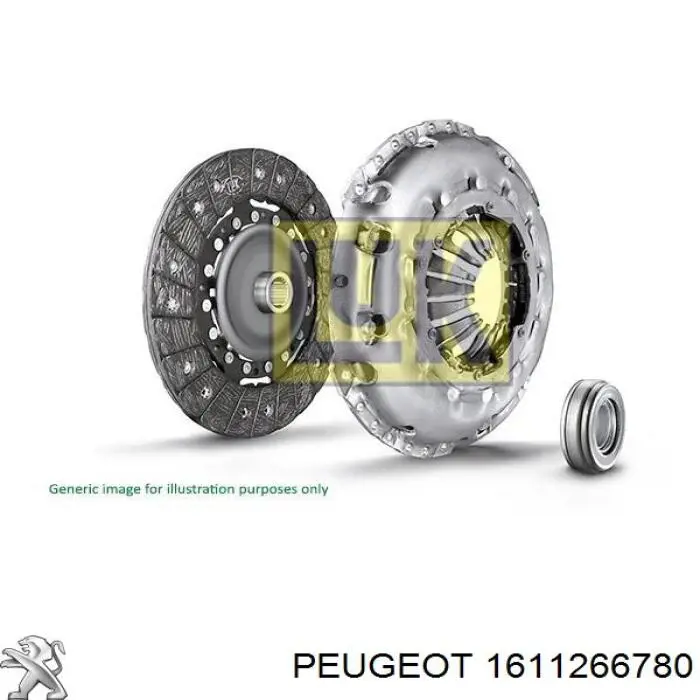 1611266780 Peugeot/Citroen cojinete de desembrague