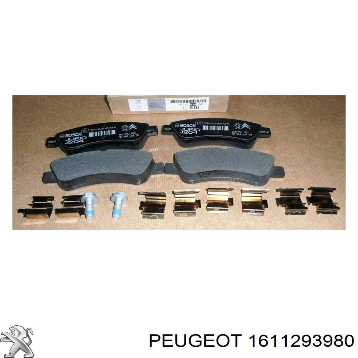 Comprar 1611293980 Peugeot/Citroen Pastillas delanteras de freno