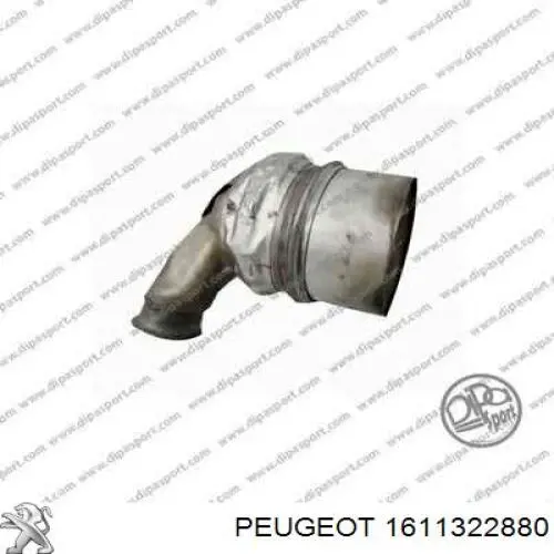 1611322880 Peugeot/Citroen filtro hollín/partículas, sistema escape