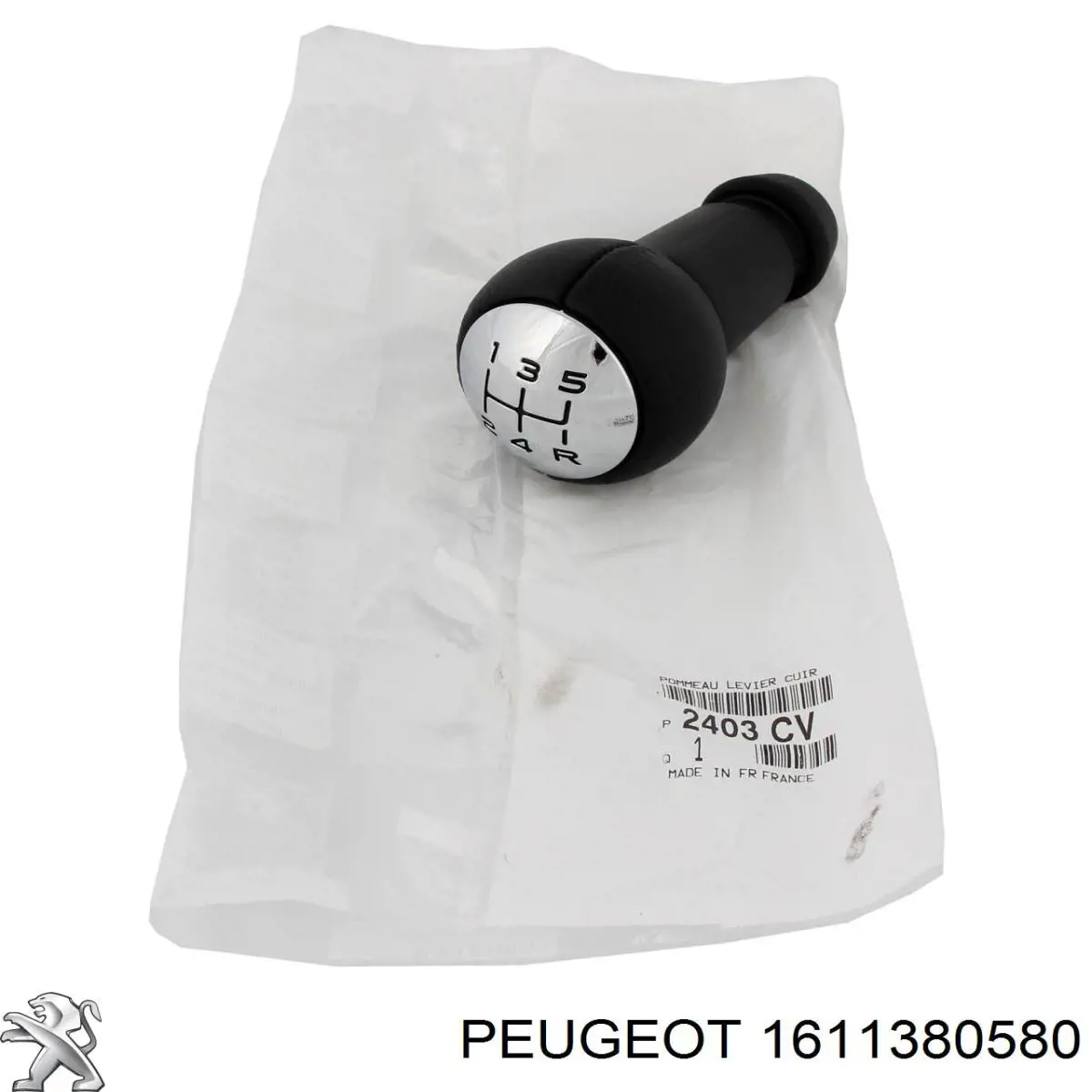 1611380580 Peugeot/Citroen Kit de soportes/fijaciones del parachoques delantero