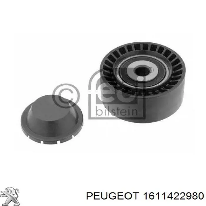Comprar 1611422980 Peugeot/Citroen Polea inversión/guía, correa poli V