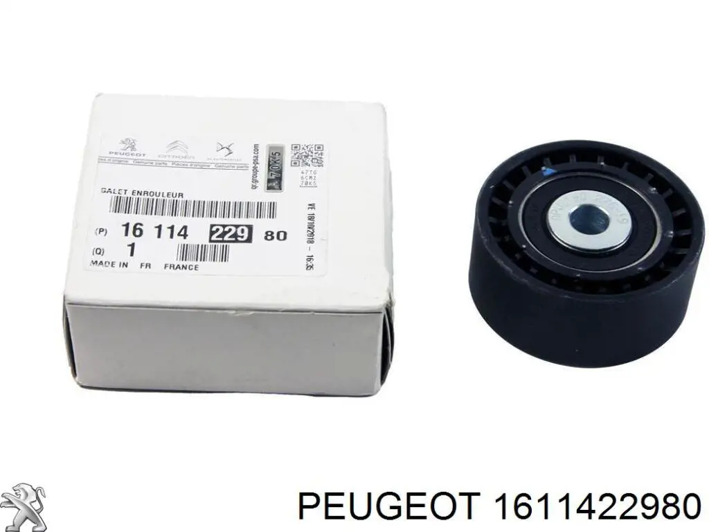 Polea inversión/guía, correa auxiliar servicios Peugeot/Citroen 1611422980 precio, desde 11,99 EUR