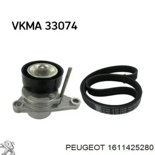 Tensor de la correa trapecial Peugeot/Citroen 1611425280 precio, desde 40,45 EUR