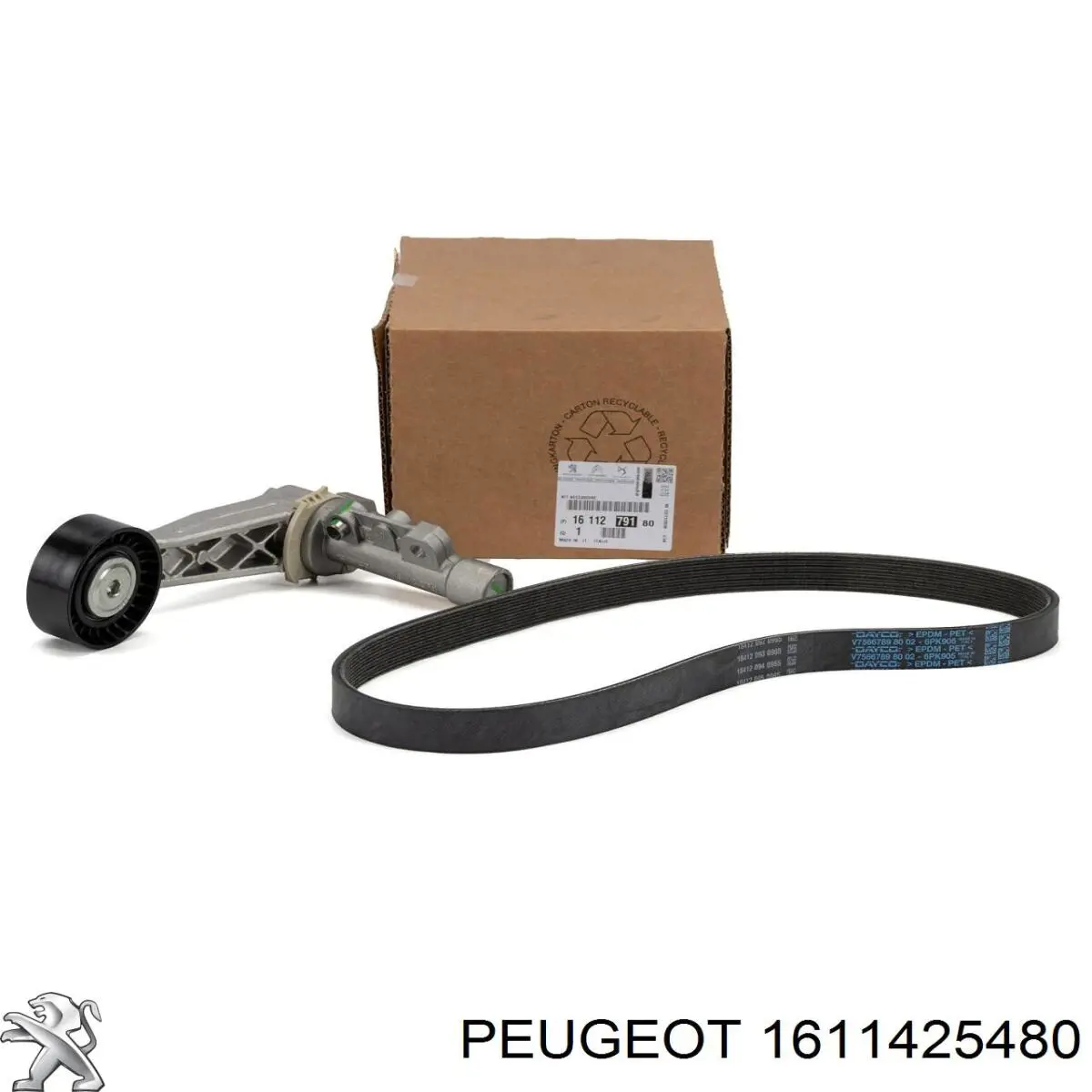 1611425480 Peugeot/Citroen Tensor de correa de alternador