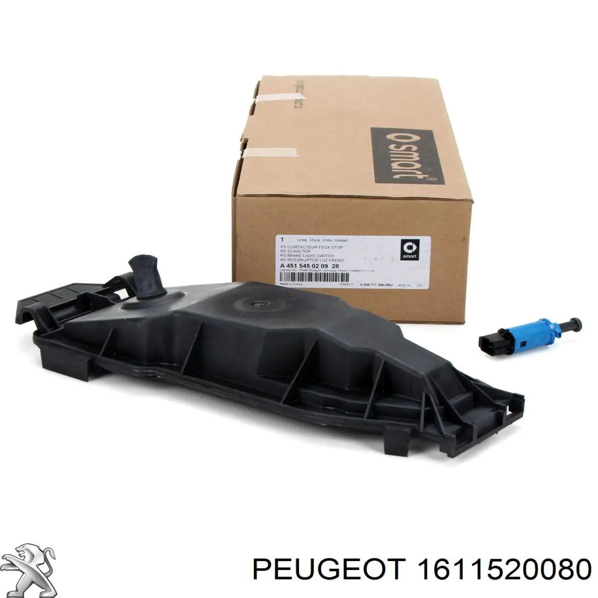 Sensor de posición del pedal de embrague Peugeot/Citroen 1611520080 precio, desde 54,57 EUR