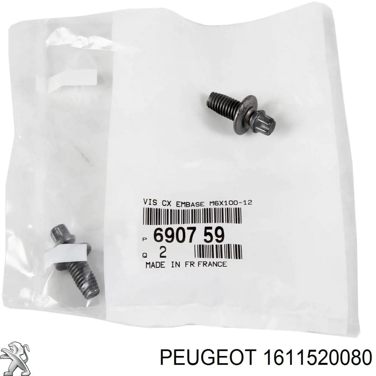 1611520080 Peugeot/Citroen sensor de posicion del pedal del acelerador