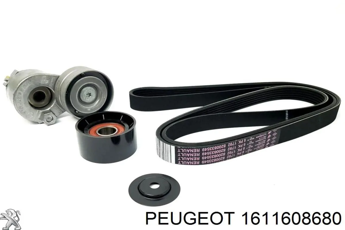 Correa de transmisión para Peugeot 508 (FC, FJ, F4)