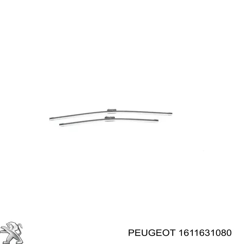 Limpiaparabrisas delanteras 1611631080 Peugeot/Citroen