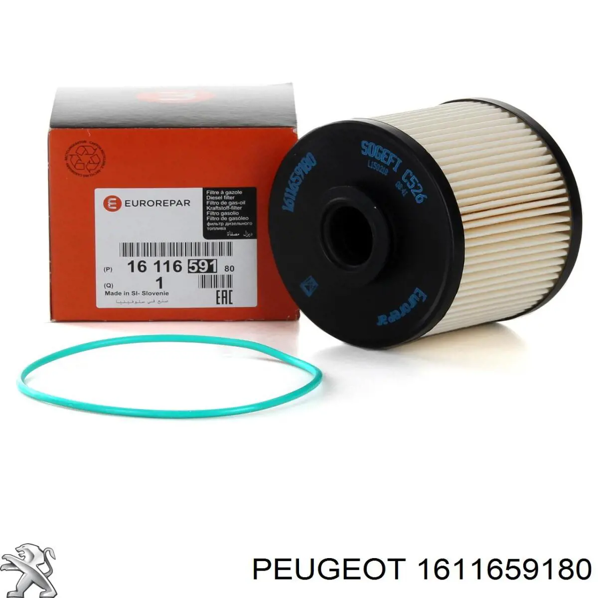 Comprar 1611659180 Peugeot/Citroen Filtro diesel