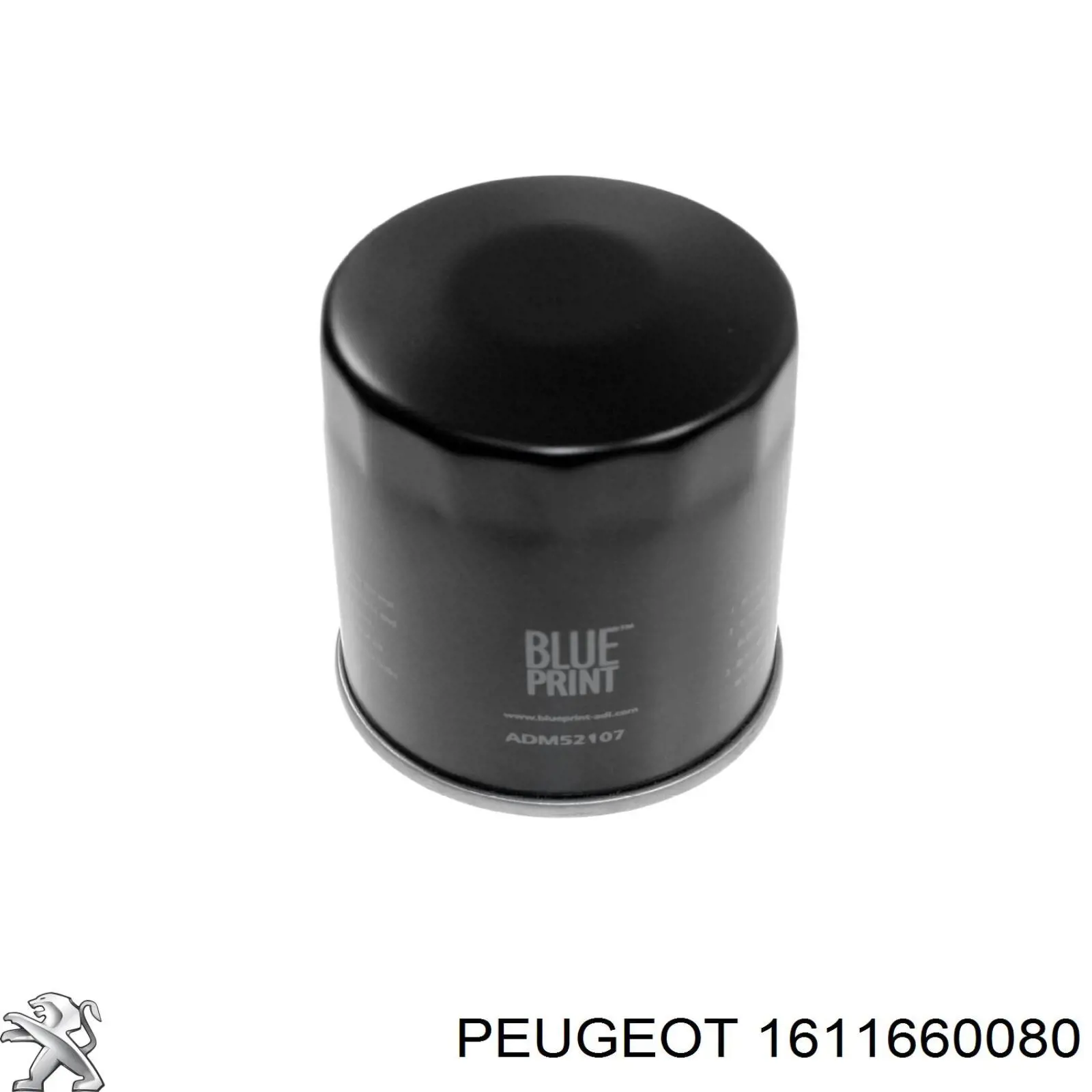 1611660080 Peugeot/Citroen filtro de aceite